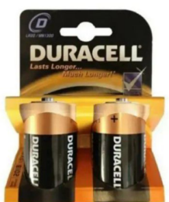DURACELL LR20 D BÜYÜK  PİL 2Lİ KART