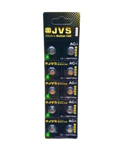 JVS AG4 1.5V LR66 SAAT PİLİ 10LU KART
