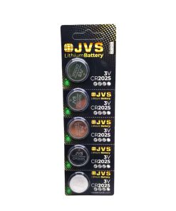 JVS CR2025 3V PARA PİLİ 5Lİ KART