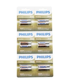 ALKALİNE İNCE - AAA - 1.5V  PİL  12PCS= 2Lİ X 6