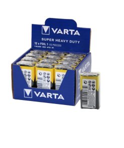 VARTA  9 VOLT  PİL  E   12PCS