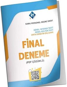 Final Ortaöğretim Önlisans Deneme (Kapak değişebilir)