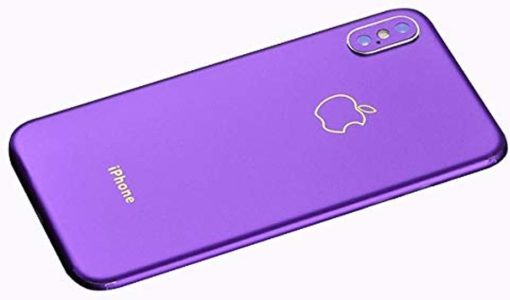 Ally Mobile İphone X Xs Gold Logolu Yazılı Sticker Kaplama - Görsel 2