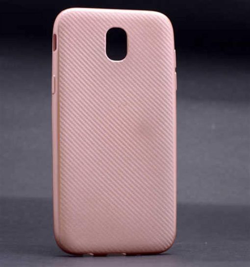 ZORE IZORE J730 ROSE ile Uyumlu Gold SILIKON KAPAK - Görsel 2